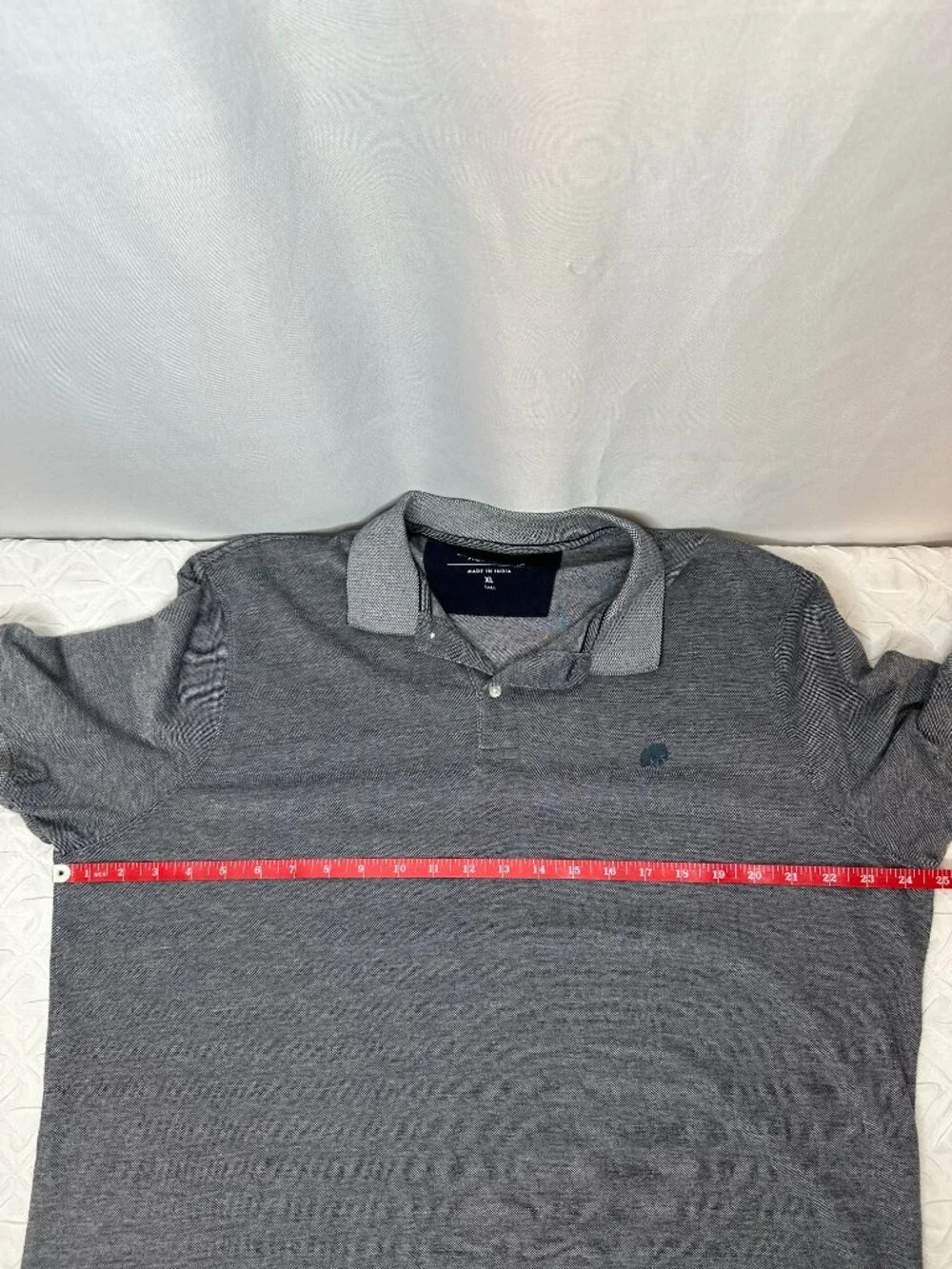 Banana Republic Organic Cotton Pique Polo, XLarge-Tall Minimalist Preppy Classic